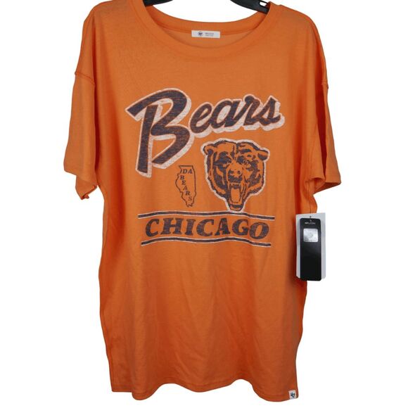 NFL Women’s Chicago Bears Graphic Tee – Orange Size M - Picture 1 of 10